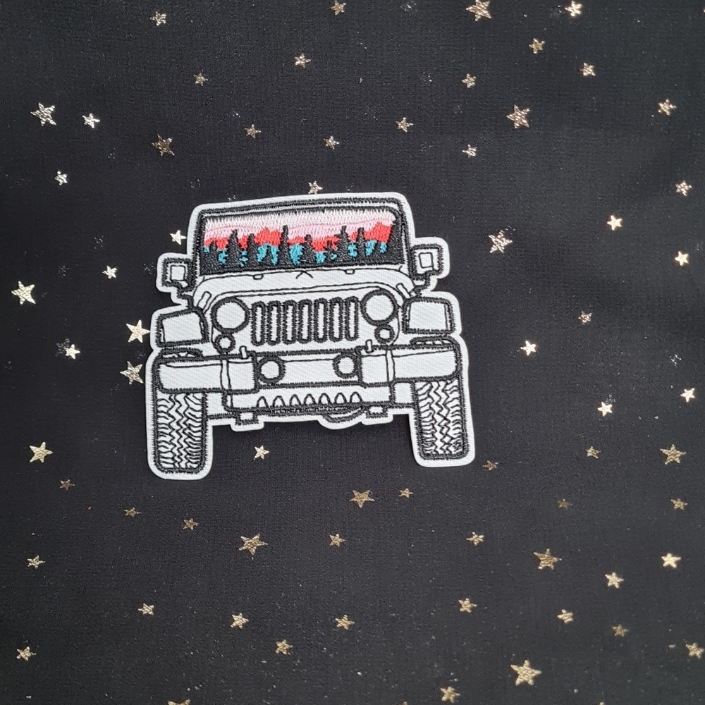 Jeep Adventure Patch White - Picture 3 of 4